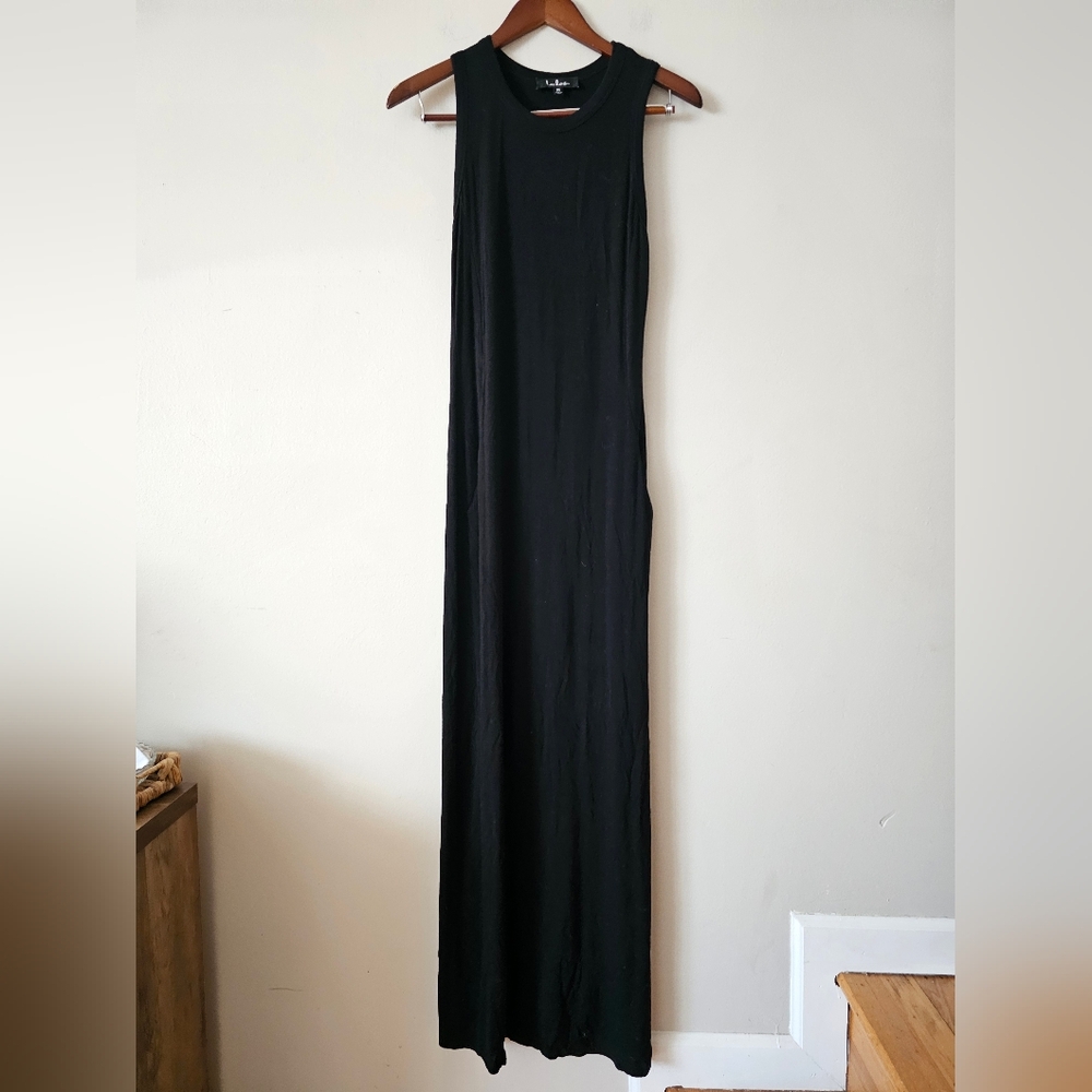 Lulu's Black Maxi Dress